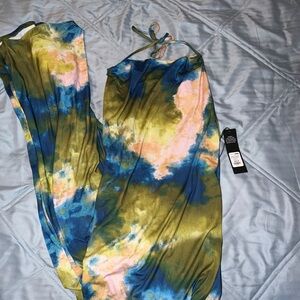 Fashion Nova Multicolor Maxi Dress